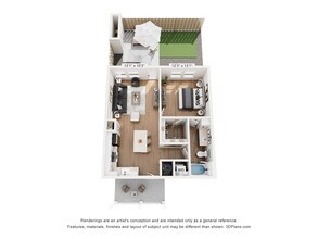 The Mission 531 floor plan